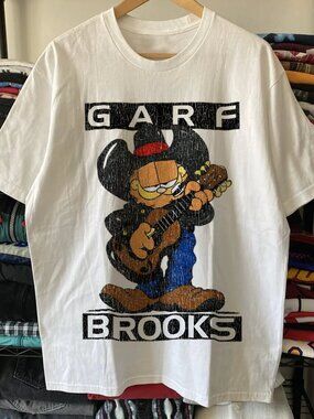 Garf Brooks Washed White Tee
